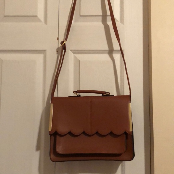 ASOS Handbags - ASOS ☀️LAST OFFER☀️ Gold & Brown Leather Purse